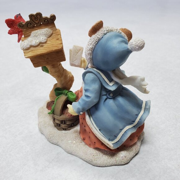 Priscilla's Mouse Tales Making Note of Our Friendship, So Dear Figurine - Picture 4 of 10